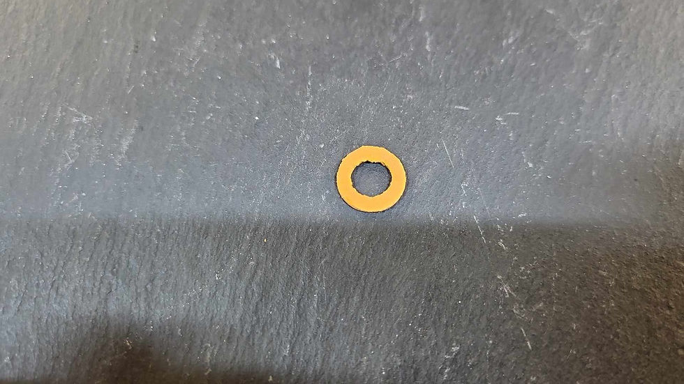 Vespa Gasket - Drain or level plug fibre washer x 1
