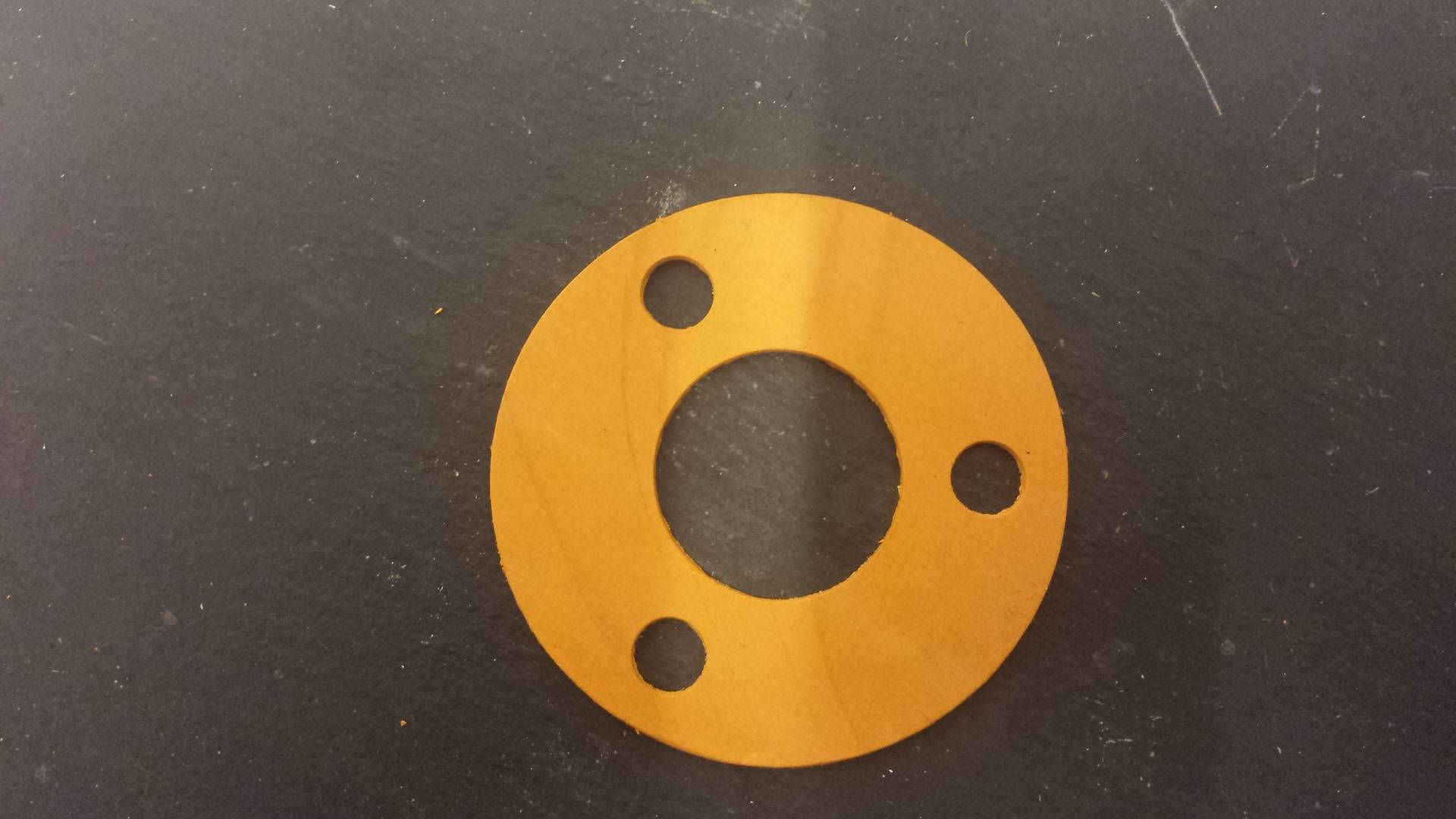 Gasket - Exhaust muffler, UPRATED - Taffspeed/ScootRS/Sterling type