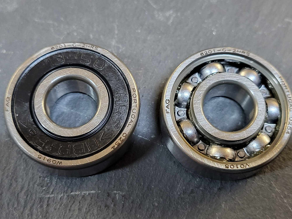 BEARING - Lambretta 6201 front hub bearing, FAG x 1