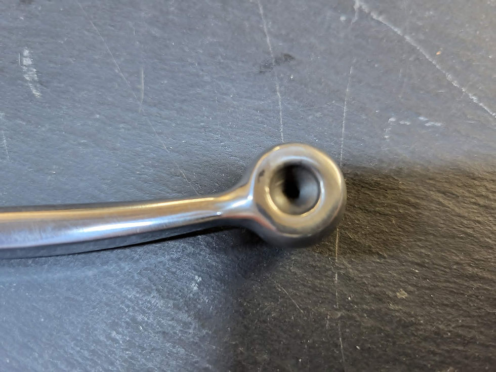 Thumbnail: Lambretta Headset - Series 1 & 2 Clutch lever to match hydraulic brake, polished