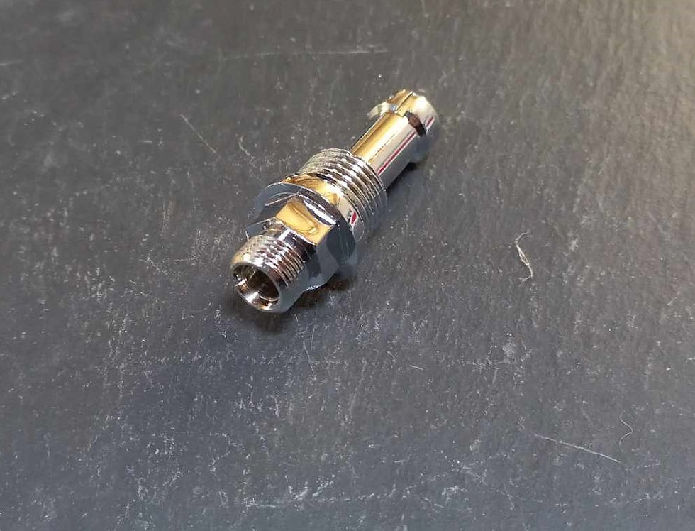 Thumbnail: Lambretta Speedometer - Chrome Speedo drive gear bush housing terminal