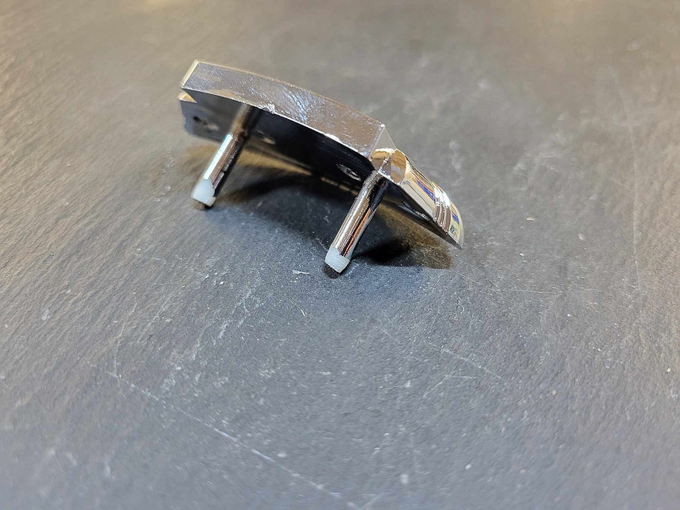 Thumbnail: Lambretta Badges - Horncasting, trapezoidal shape with pins -Series 1 Li TV only