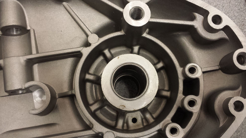 Thumbnail: Engine casing - Chaincase side - satin finish - UNI brand, GP