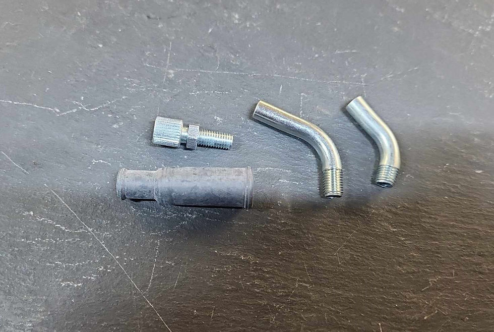 Thumbnail: Carburettor - Dellorto 70 degree elbow kit - 53037