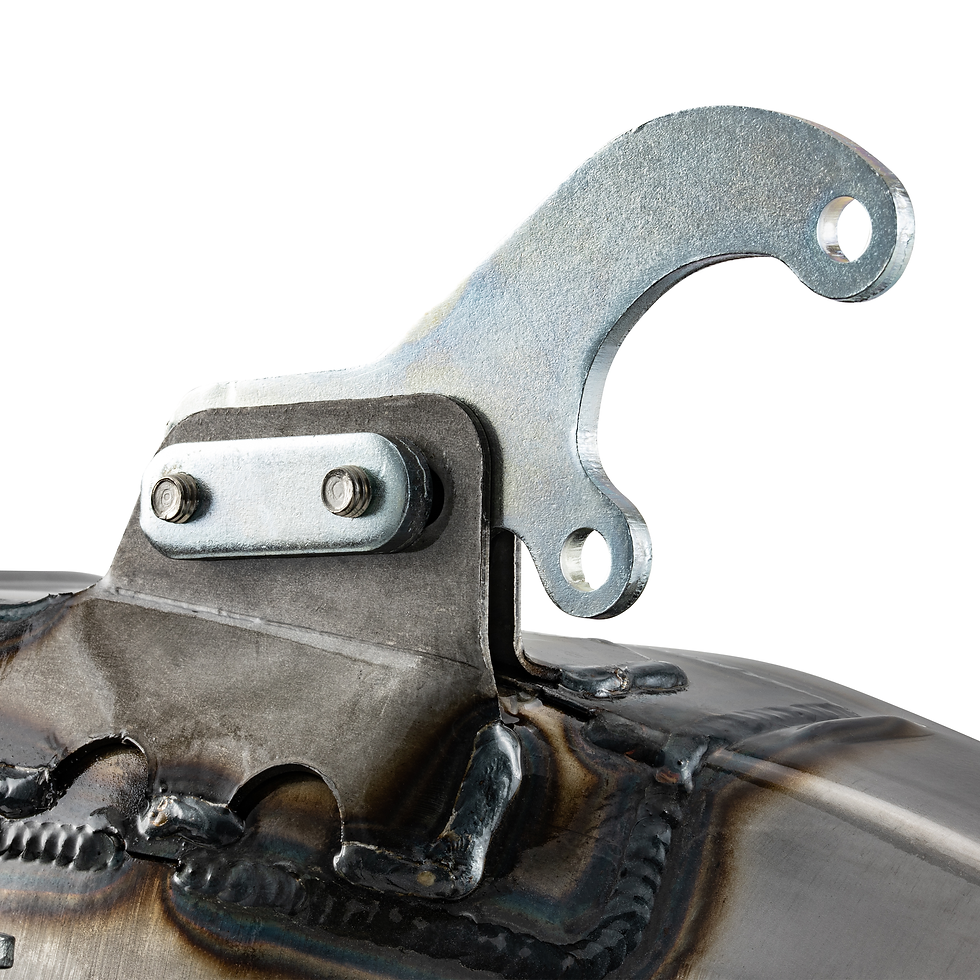 Thumbnail: Lambretta Exhaust - SIP Racing Clubsport 'box' exhaust, standard oval stub
