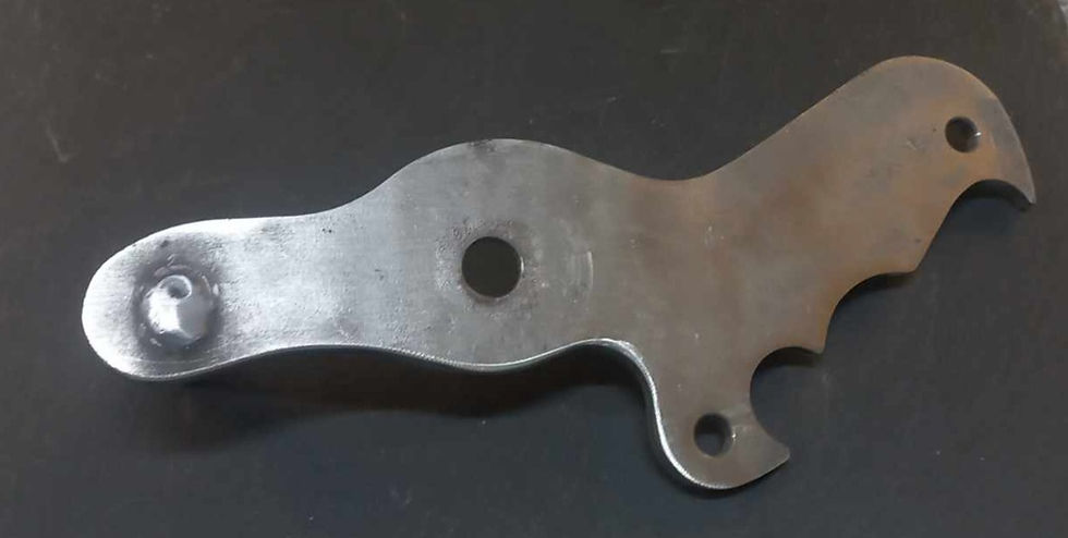 Thumbnail: Lambretta Disc brake - Hydraulic disc calliper backplate - For DISC links