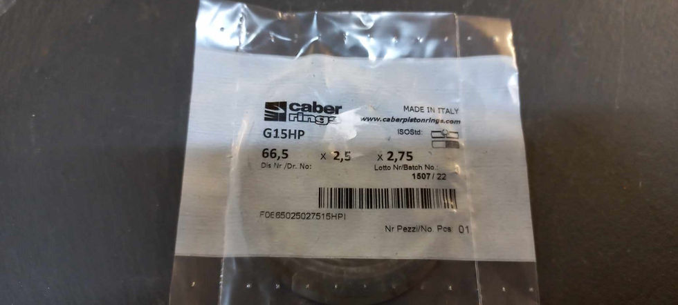 Thumbnail: Vespa top end - 200cc PX200 P200e Italian piston rings - Standard 66.5mm, pair