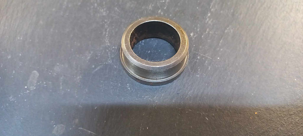 Thumbnail: Lambretta Forks - Steering bearing top race sleeve - non chrome ring type