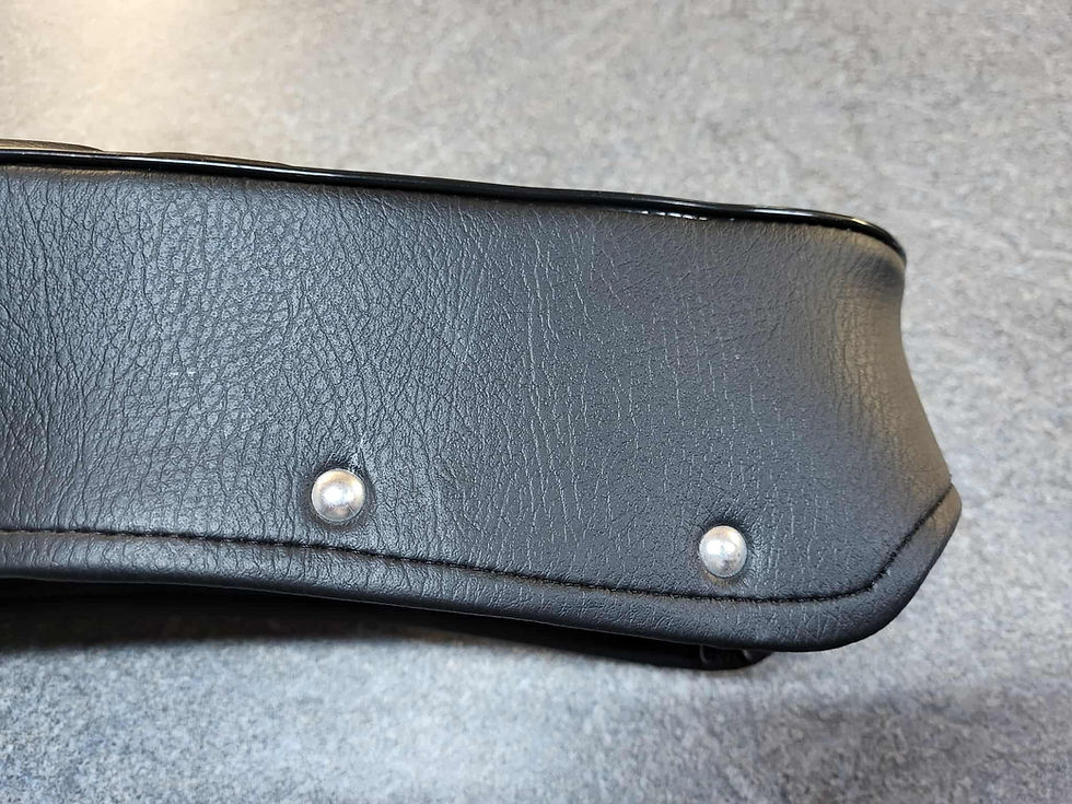 Thumbnail: Lambretta seats - Ribbed dual seat cover, various colours