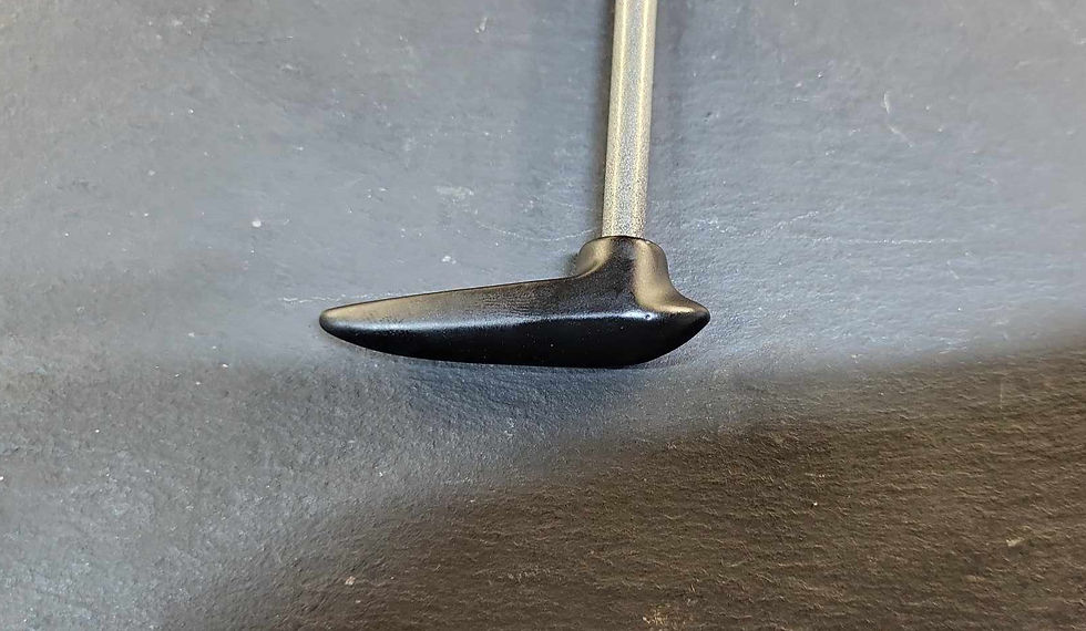 Thumbnail: Lambretta fuel tap rod lever - Black handle, GP