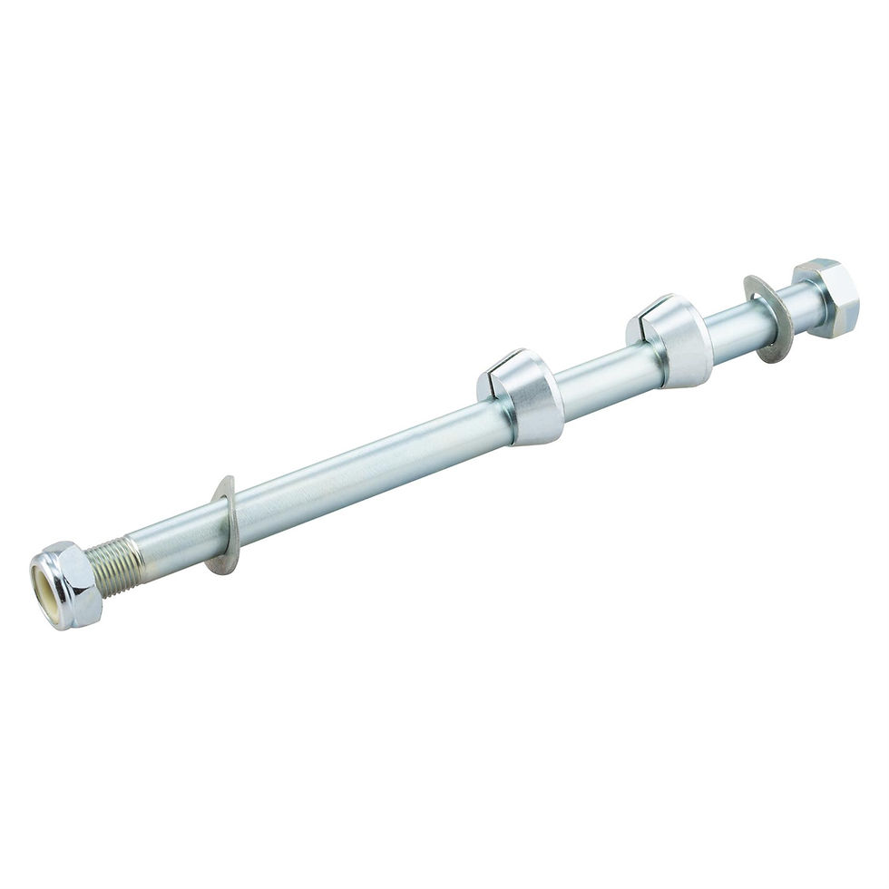 Thumbnail: Lambretta engine bolt, GP - Long CASA bolt, flat bottom & offset frame cones kit