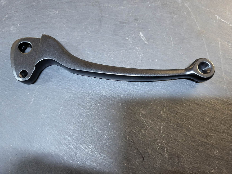 Thumbnail: Lambretta Headset - Black S3 clutch lever to match hydraulic brake NOT for brake