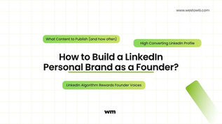 Learn how to build a powerful LinkedIn personal brand as a founder in 2026. Step-by-step strategies to grow your audience, attract investors, and win clients.