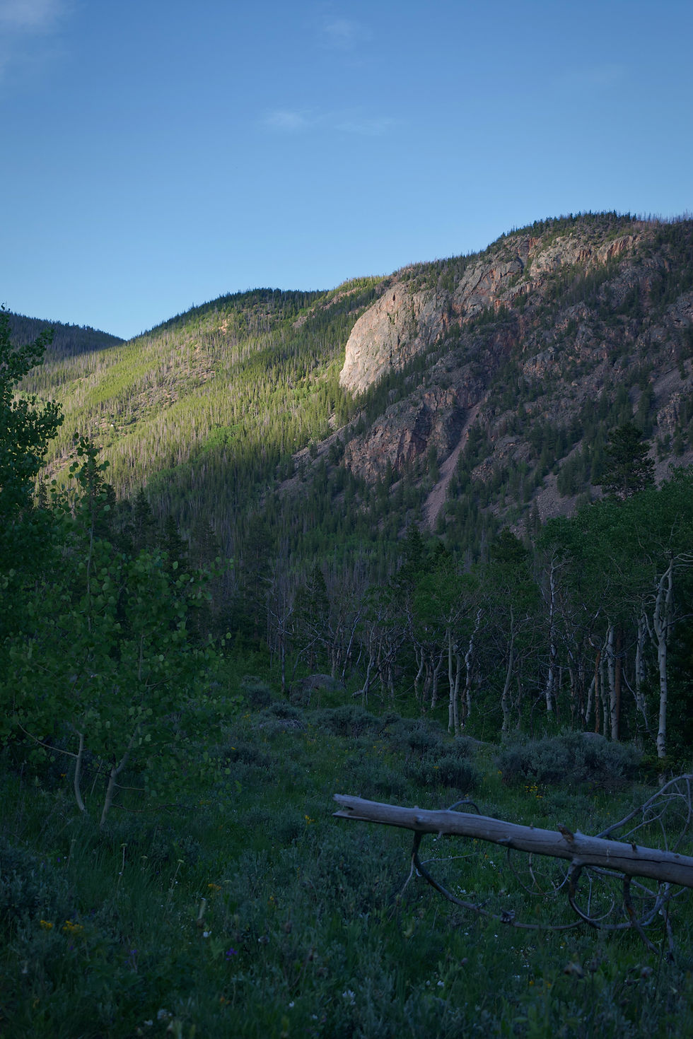 Sun set and granite rocks in Wyoming by Ethan Bertini | That's Wild Outdoors