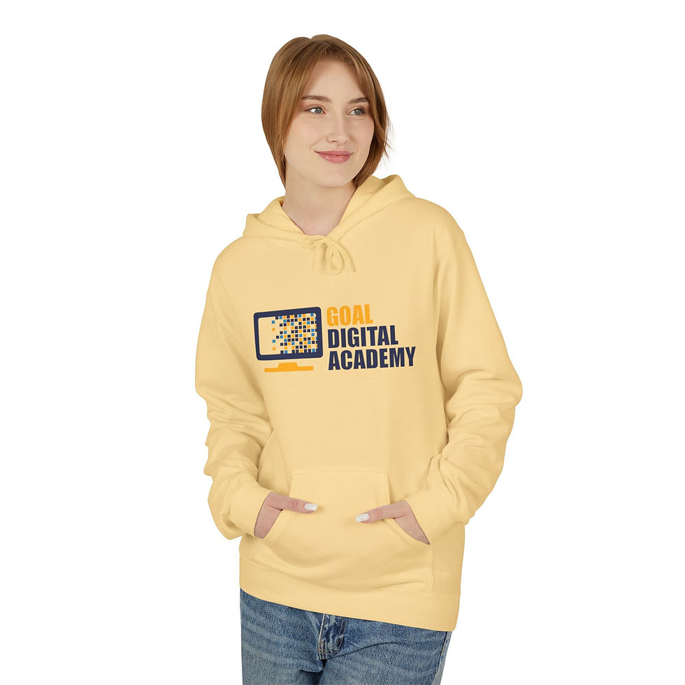 Thumbnail: GOAL Unisex Midweight Softstyle Fleece Hoodie