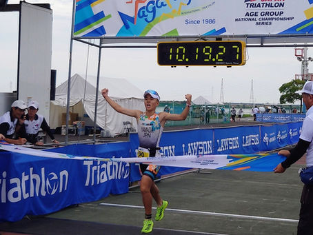 快挙！中学コース 山田岳穂さん が全国中学生トライアスロン大会で優勝しました！