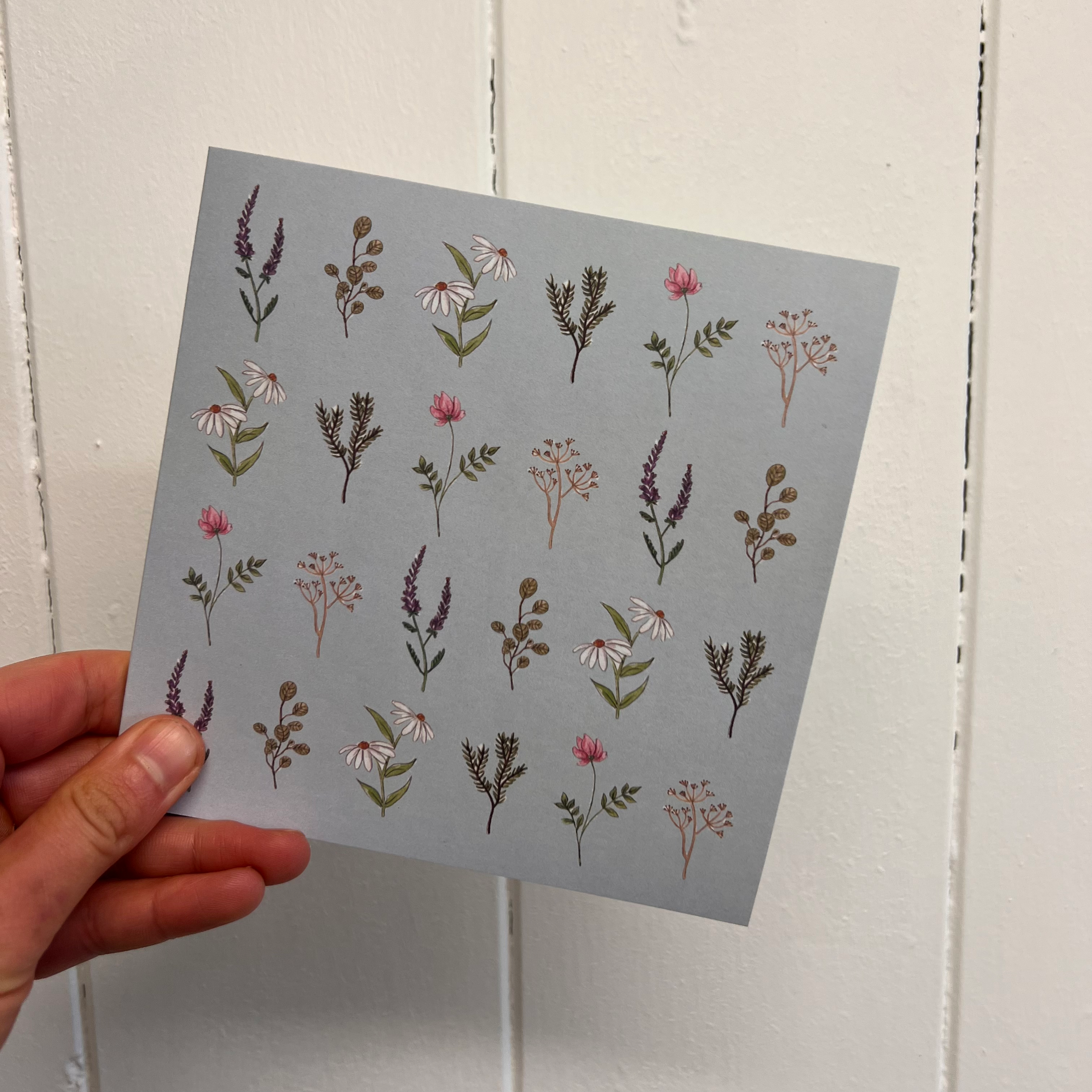 Flowers Greetings Card