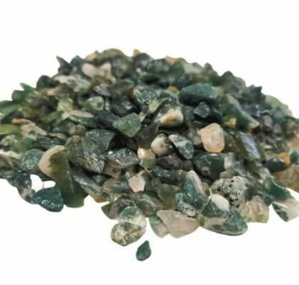 Green Moss Agate - Pick A Mix - Crystal Chips