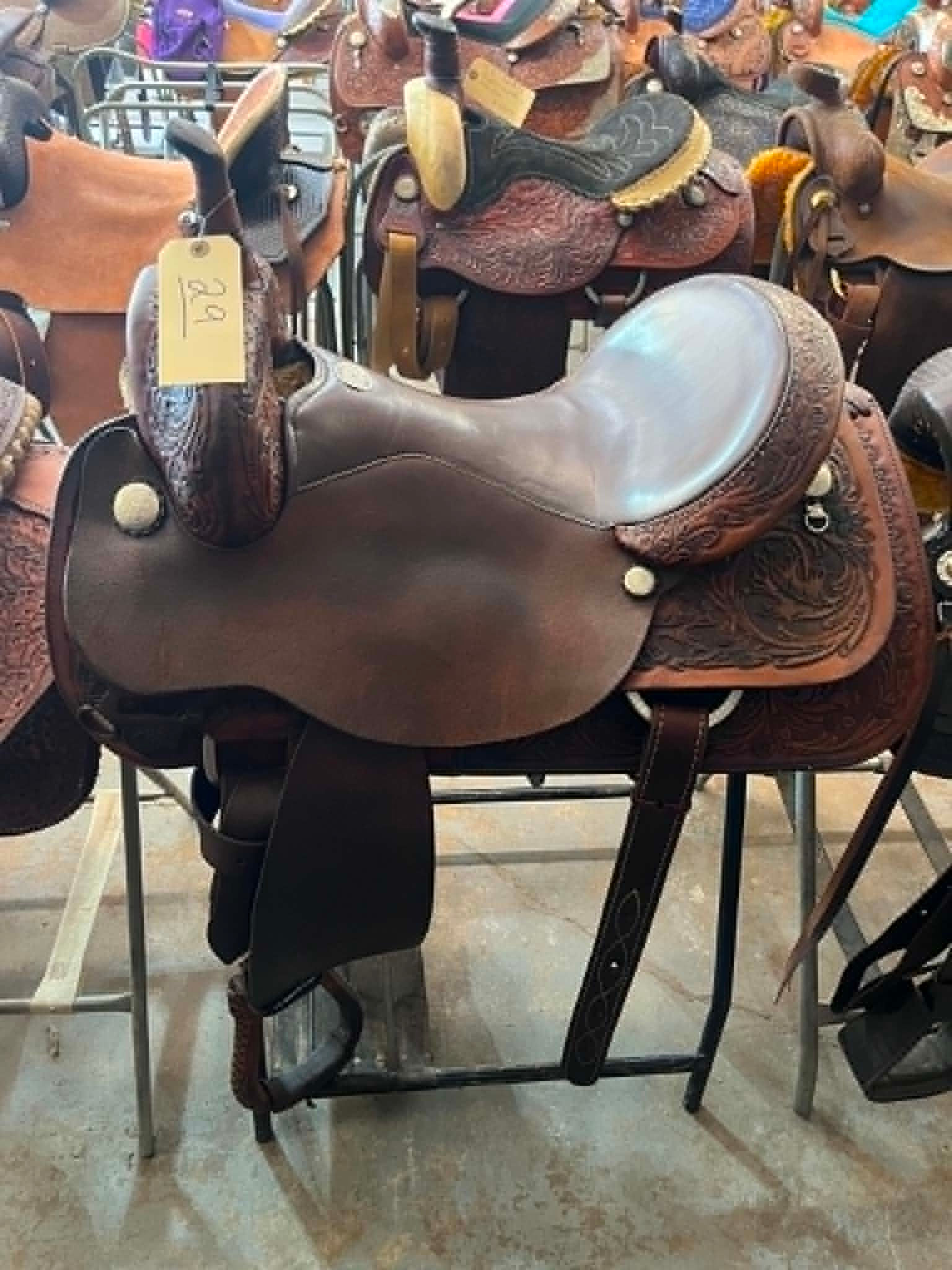 16" Circle Y Cutter Saddle