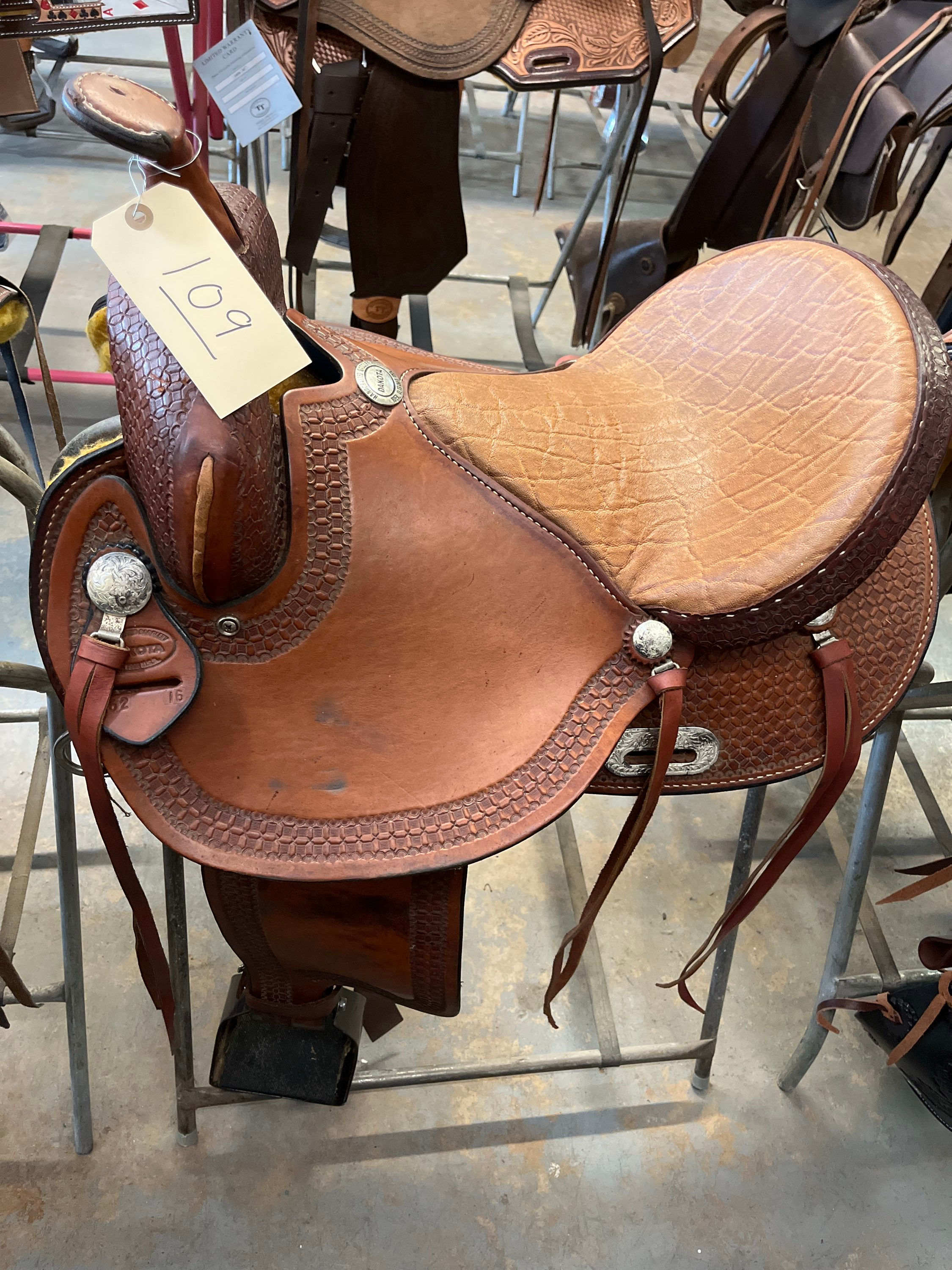 16” Dakota Handcrafted in Alabama Trail Saddle