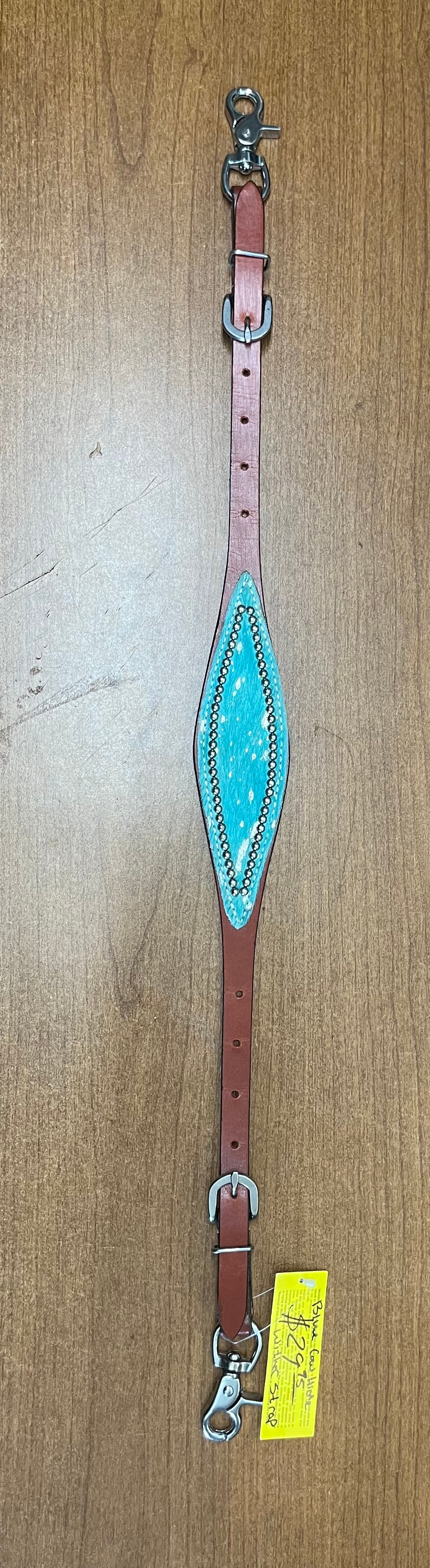 Blue Fur Wither Strap
