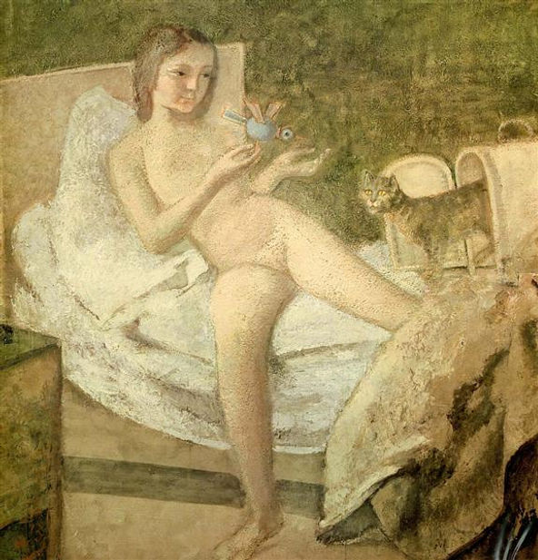 Getting Up by Balthus