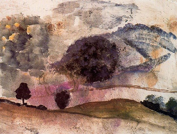 Landscape in Morvan by Balthus