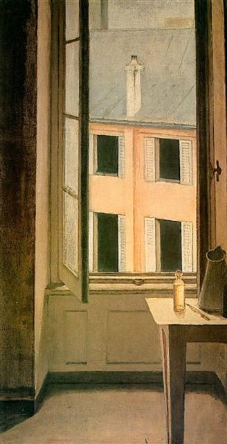 Window, Cour de Rohan by Balthus
