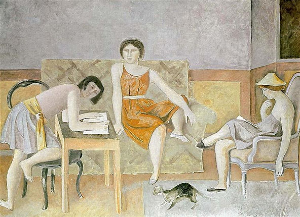 Three Sisters by Balthus