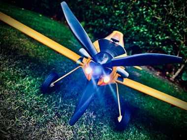 Radio control aeroplane