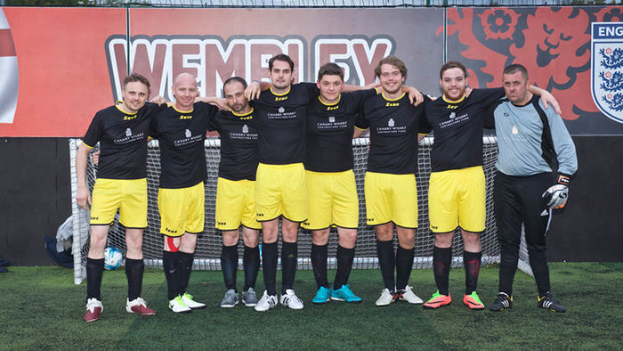 Charity Football for our Client