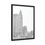 Thumbnail: LeVeque Tower Matte Canvas, Black Frame