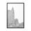Thumbnail: LeVeque Tower Matte Canvas, Black Frame