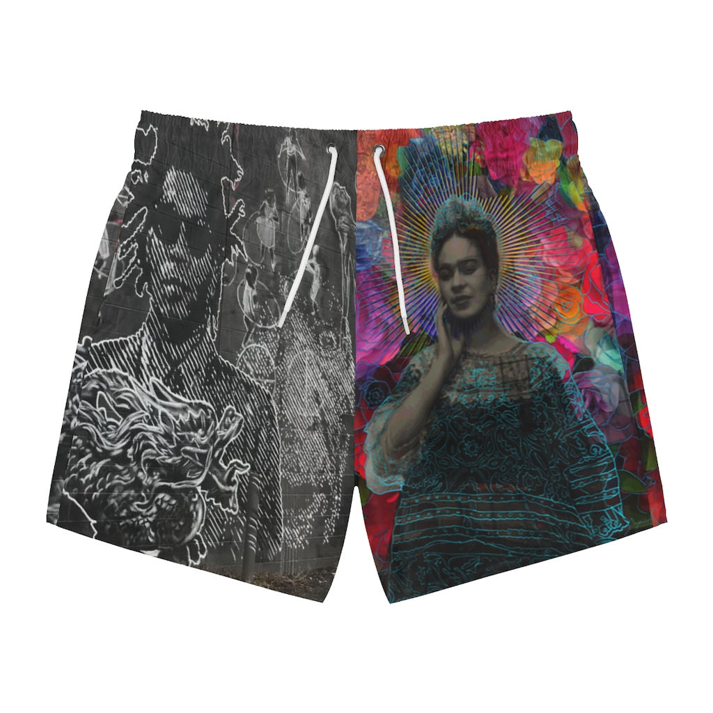 Frida & Basquiat Swim Trunks