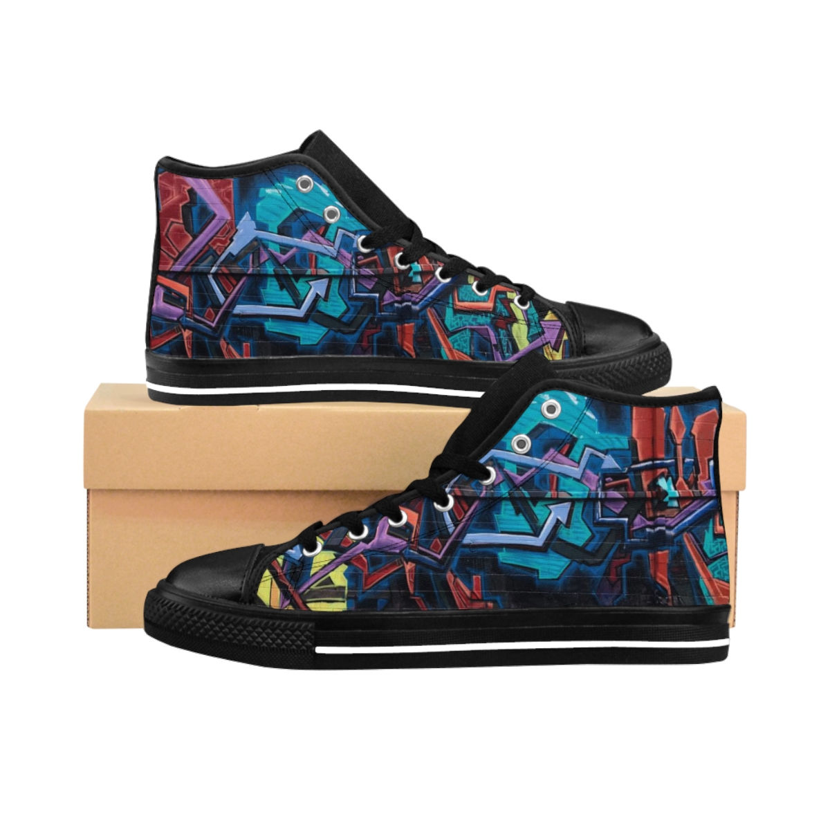 BROWNS Graffiti Men's Classic Sneakers