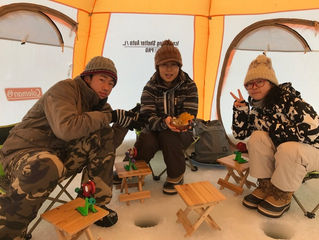かなやま湖ワカサギ釣り情報