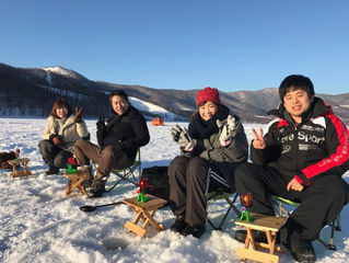 かなやま湖ワカサギ釣り情報