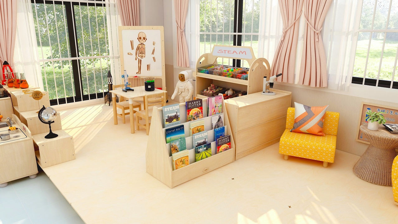 Double sides, double storage. Our bookcase series including single side, double side, foldable and rotating.