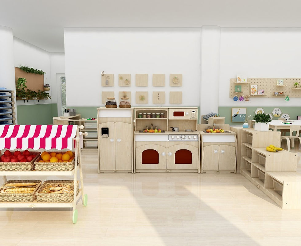 Thumbnail: 4 in 1 Play Kitchen Centre