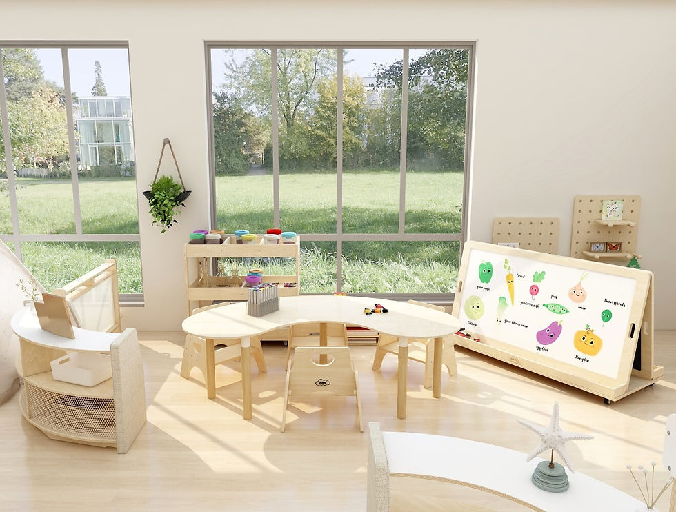 Thumbnail: Magnetic Toddler Standing Easel