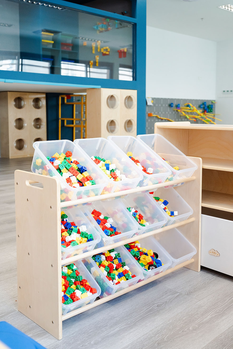 Thumbnail: 3 Tier Storage Rack (Excluding Plastic Bins)