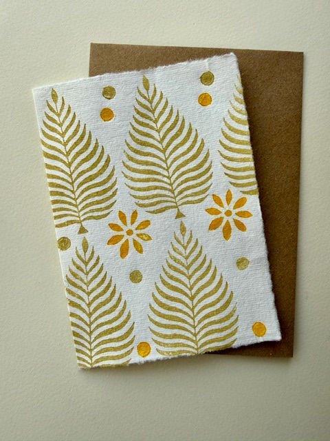 Indian Woodblock Printing Workshop (Cushion Cover or Tea-Towel)