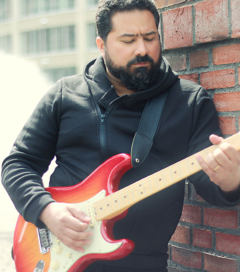 Rod Mancebo and Red, his Elite Strat