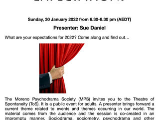 The Electronic Theatre of Spontaneity - Sunday January 30th 2022