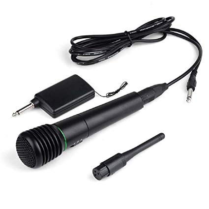 Miniatura: Micrófono Weisre 2 en 1 Inal y Cable con Receptor