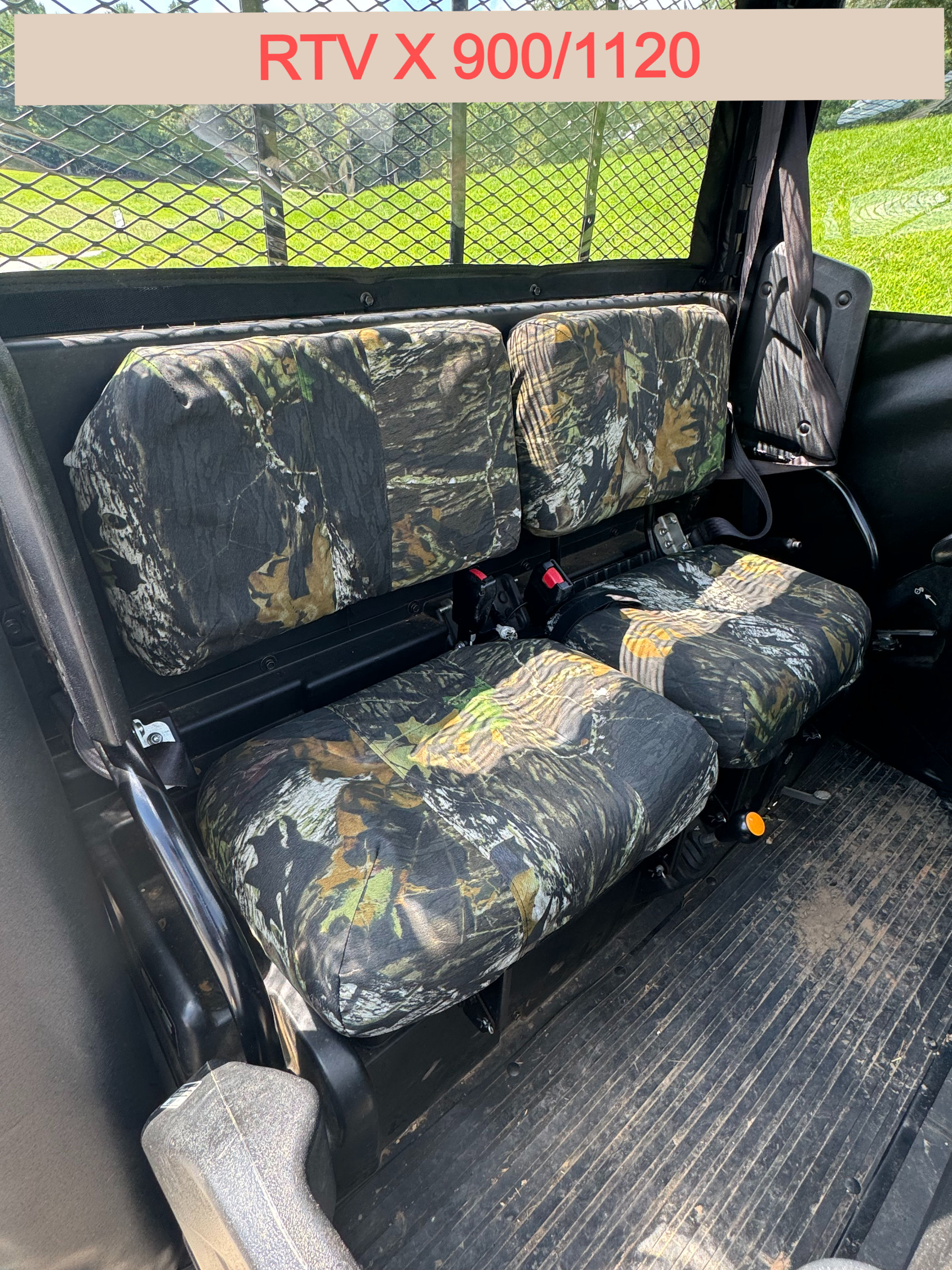 KUBOTA RTV SEAT COVER KIT