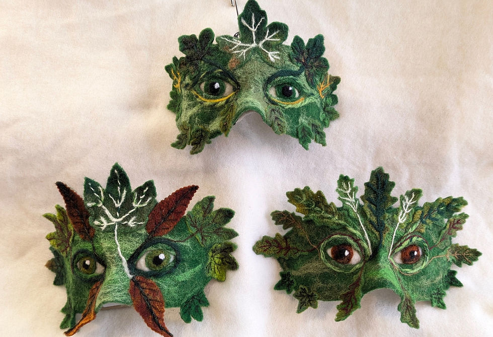 Thumbnail: Sycamore and Rowan Green Man
