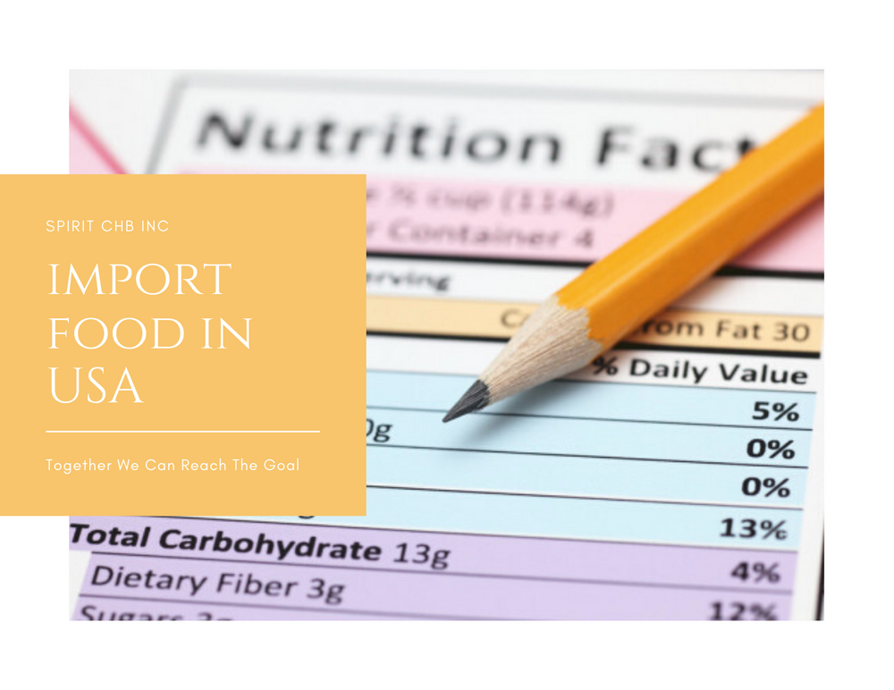 How To Import Food In USA
