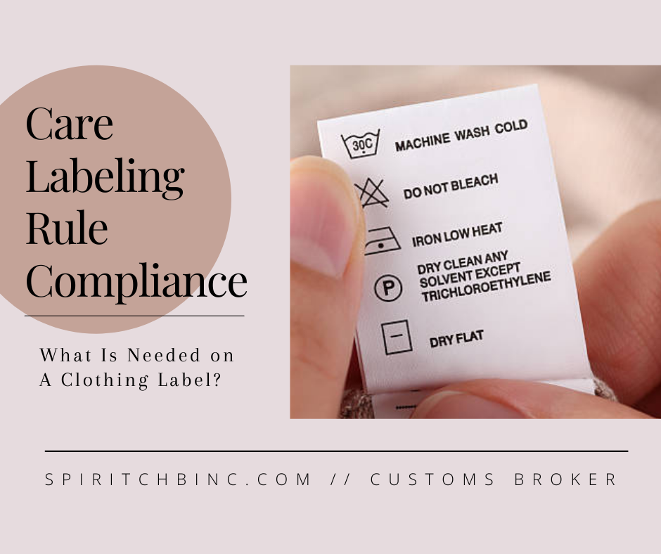 Requirements For Garment Labeling