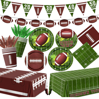 football party decorations